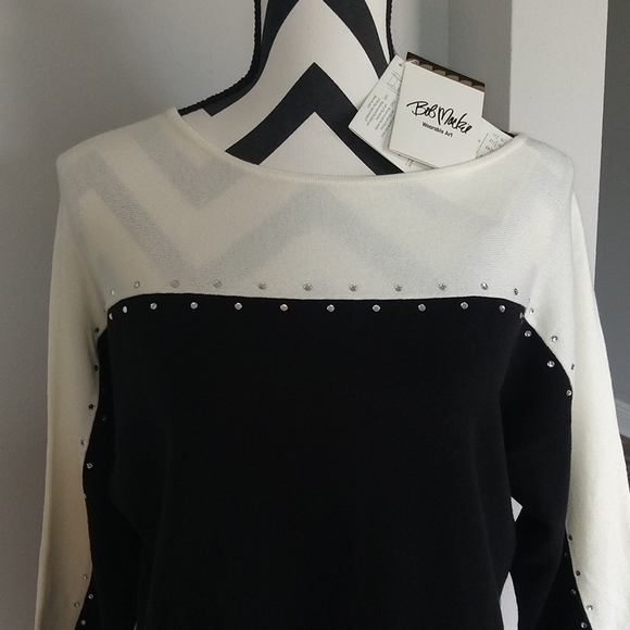 NWT Bob Mackie Small Top - Picture 2 of 4